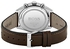BOSS Men's Stainless Steel Quartz Watch with Leather Strap, Brown, 22 (Model: 1513815), brown, Quartz Watch