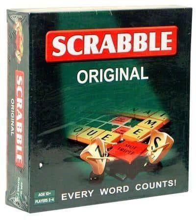 Scrabble Scrabble Crossword Board Game-every Word Counts