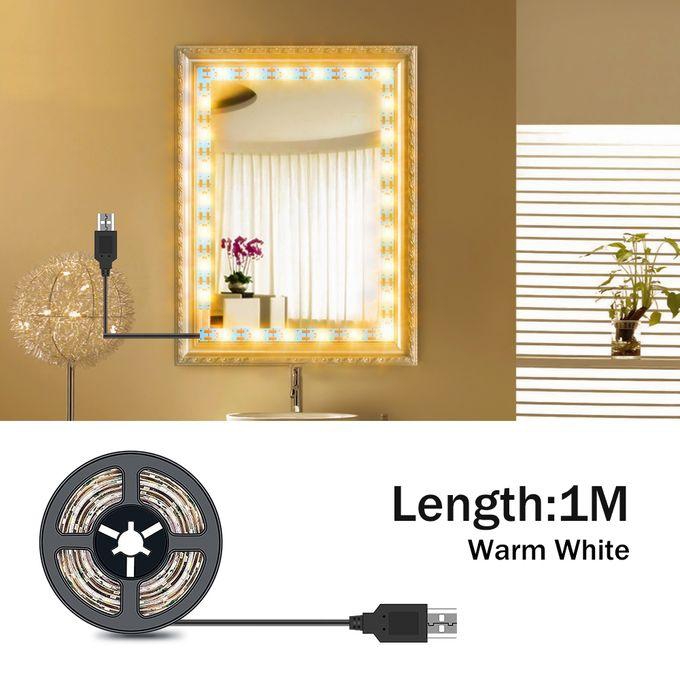 Generic USB Dressing Table Lamp 5V Hollywood LED-1M Warm White