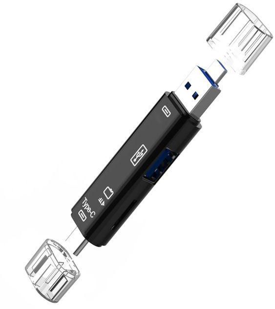 Generic Card Reader USB 2.0 Multi-function ABS Mini Data-B