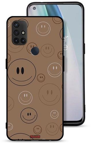 OnePlus Nord N10 5G Protective Case Cover Smiley Faces Pattern
