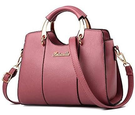 Fashion Style Casual Tote Handbag - Pink