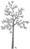 Tree Wall Sticker for Decoration