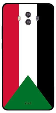 Thermoplastic Polyurethane Skin Case Cover -for Huawei Mate 10 Sudan Flag Sudan Flag