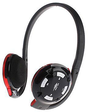 We.com H-580 Bluetooth Stereo Headset For Mobiles Laptops Pcs And Mp3 - Black With Red