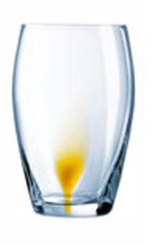 Luminarc – Drip Ambre طقم 4 كبايات 35 س ل / 0.35 لتر