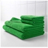 Multi-pattern Solid Color Bath Towels, Green