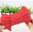 2 Roll 10M Soft Red Cotton Rope, for Wall Hanging, Decor Crafts Projects, Macrame Knotting, and Home Decoration