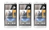 3 units HTC Desire 700 ULTRA CLEAR HD Screen Protector GLOSSY LCD Scratch Guard