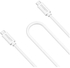 Cygnett Usb-C To Usb-C Cable [Usb 3.2 Gen] [3A/60W] [Sync] [Fast Charge] Flexible [10 GBps] - For Smartphones/Dji/Gps/Dvr/Gopro/Desktop/Laptops - Pvc - 1M/3Ft - White