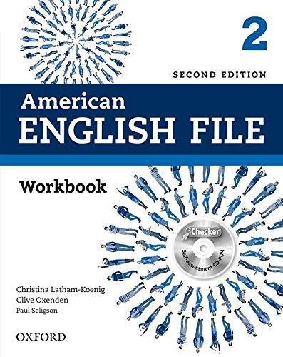 American English File 2: Workbook with iChecker ,Ed. :2