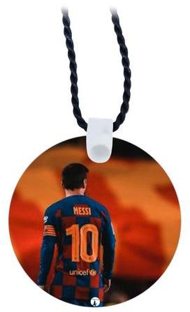 Lionel Messi Printed Pendant Necklace