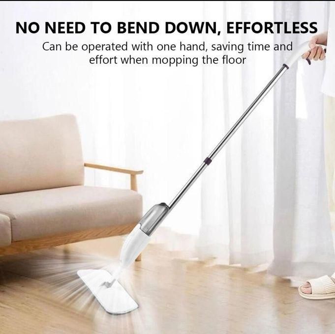 Easy Clean Spray Mop - Stainless Hand + 2 Free Towels