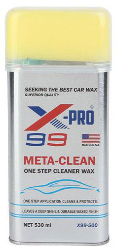 X-PRO META-CLEAN ONE STEP CLEANER WAX 530ml, 99-500