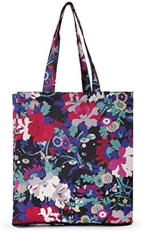 Sakroots Womens Palo Alto Repreve Packable Tote in Eco-twill, Black Spirit Desert, One Size Palo Alto Repreve Packable Tote in Eco-Twill, Black Spirit Desert, One Size