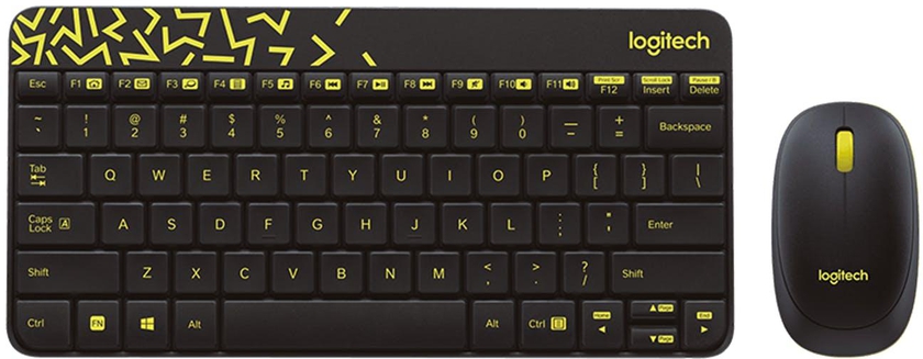 Logitech Mk240 Nano Wireless Keyboard Mouse Combo (Black)
