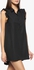 Black Frill Sleeve T-Shirt Dress
