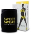 Sweet Sweat Waist Trimmer Belt (Black + Yellow) - Flat Belly - Slim