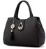 Latest Women's Leather Handbag - Black