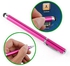 Pink Metal Ball pen with capacitative Touch Screen Stylus for Samsung Galaxy Mega