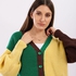 Menta By Coctail Pullover Sweater With- Colorful Buttons-71028