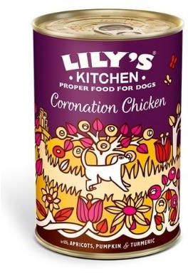 Lily's Kitchen Coronation Chicken Wet Dog Food 400G
