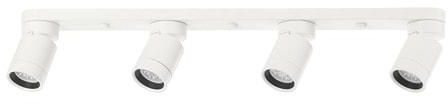 NYMÅNE Ceiling spotlight with 4 spots, white