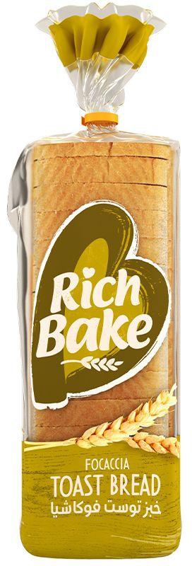 Rich Bake Focaccia Toast Bread -500g
