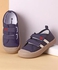 Cute Walk by Babyhug Solid Colour Casual Shoes with Velcro Closure - Navy Blue