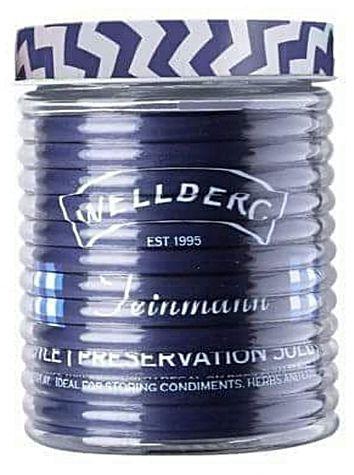 Wellberg Feinmann Storage Jars - 850 Ml - Blue
