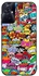 Protective Case Cover For Oppo Reno8 Z Pop Art Design Multicolour