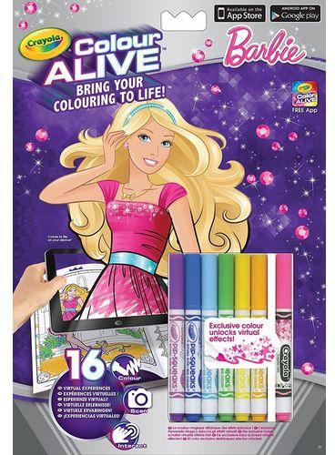 Crayola 95-1049 Barbie Colour Alive