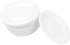 Disposable Foam Plates - 75 Pcs