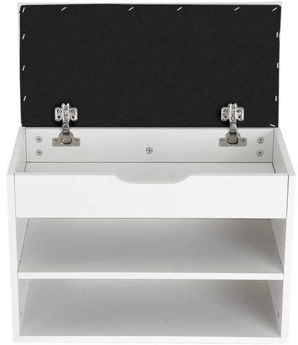 Shoe Cabinet, White - GZ101