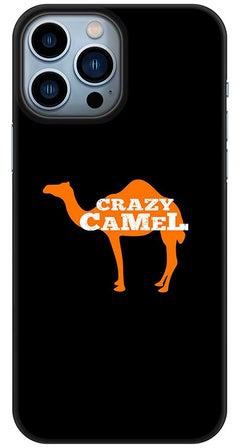 Case for Apple iPhone 14 Pro Max Slim Snap Classic Series Mobile Cover Hard PC Shield Matte Finish Print [Designed for Apple iPhone 14 Pro Max] - Crazy Camel