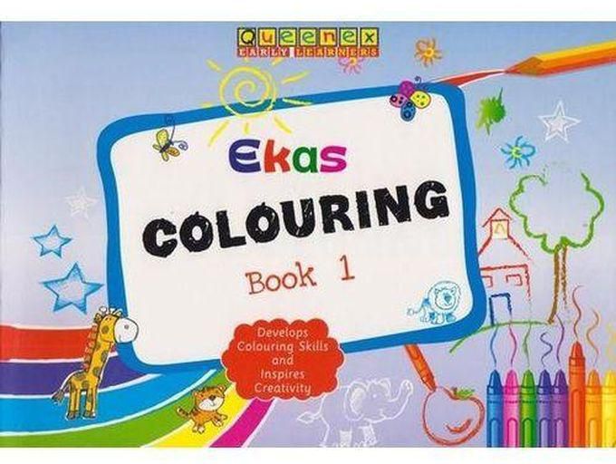 Queenex Books Ekas Colouring Book 1