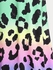 Leopard Print Ombre Color Plus Size & Curve Tank Top - 5xl