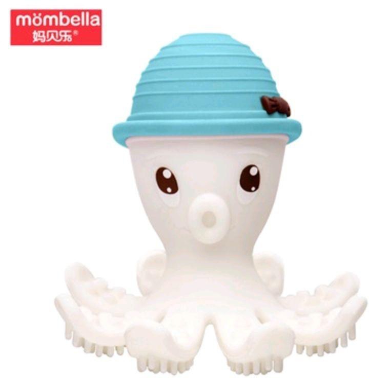 Mombella Ollie Octopus Teether Toy (5 Colors)