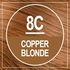 Naturtint Permanent Hair Colour, 8C Copper Blond, Copper Blond