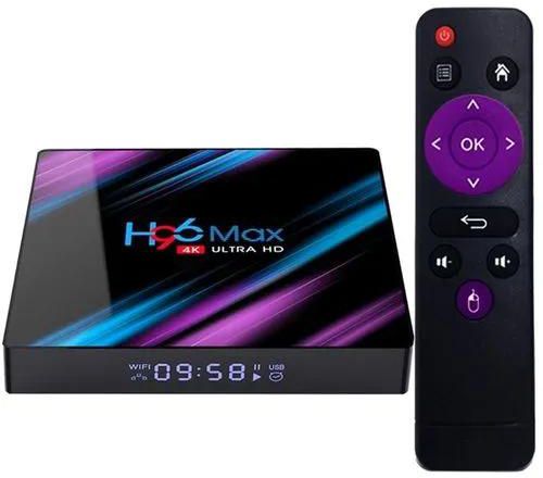 H96 Max 4K Ultra HD Android 10 TV Box 4GB-RAM 32GB