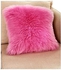 Soft fur cushion 40 x 40 cm with filling