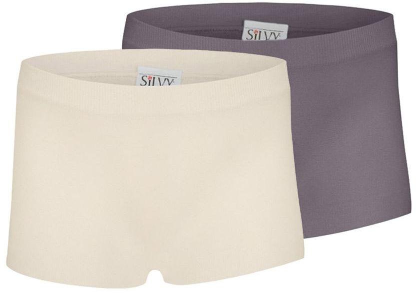 Silvy Set Of 2 Casual Shorts For Girls - Beige Gray, 8 - 10 Years