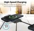 Promate Magnetic Wireless Power Bank For Iphone 12, 10000mah Magnetic 10w Qi Wireless Mag-safe Battery Pack With 20w Usb-c Power Delivery 2-way Charging Port And Qc 3.0 Fast Charging Port For Iphone 12, Samsung, Ipad Pro, Powermag-10 Black