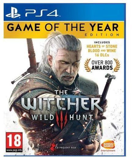 Bandai Namco The Witcher 3 Wild Hunt - Game Of The Year Edition Ps4
