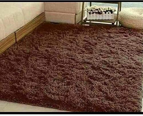 Generic Soft Fluffy Carpet - brown