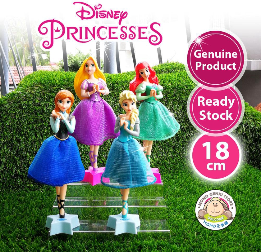 Disney Princess Elsa Figures Toy Cake Topper Genuine Ball Pen - 12 Options