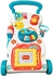 FITTO Baby Walker Anti- Rollover Sit-to- Stand Walker with Music and Walking Toys