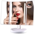 Lighted Makeup Mirror, Natural Led Light With 10x Magnifying Spot Mirror Countertop Cosmetic Makeup Mirror