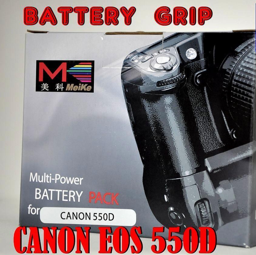 Pixel Vertical Battery Grip for Canon 550D 600D as BG-E8