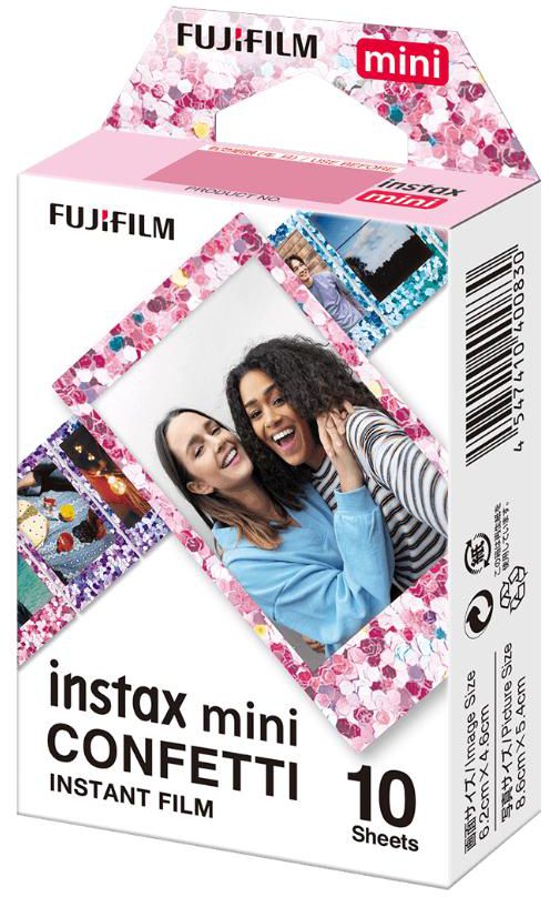 Instax Mini Film - Confetti - 10 Sheet (WX08672)